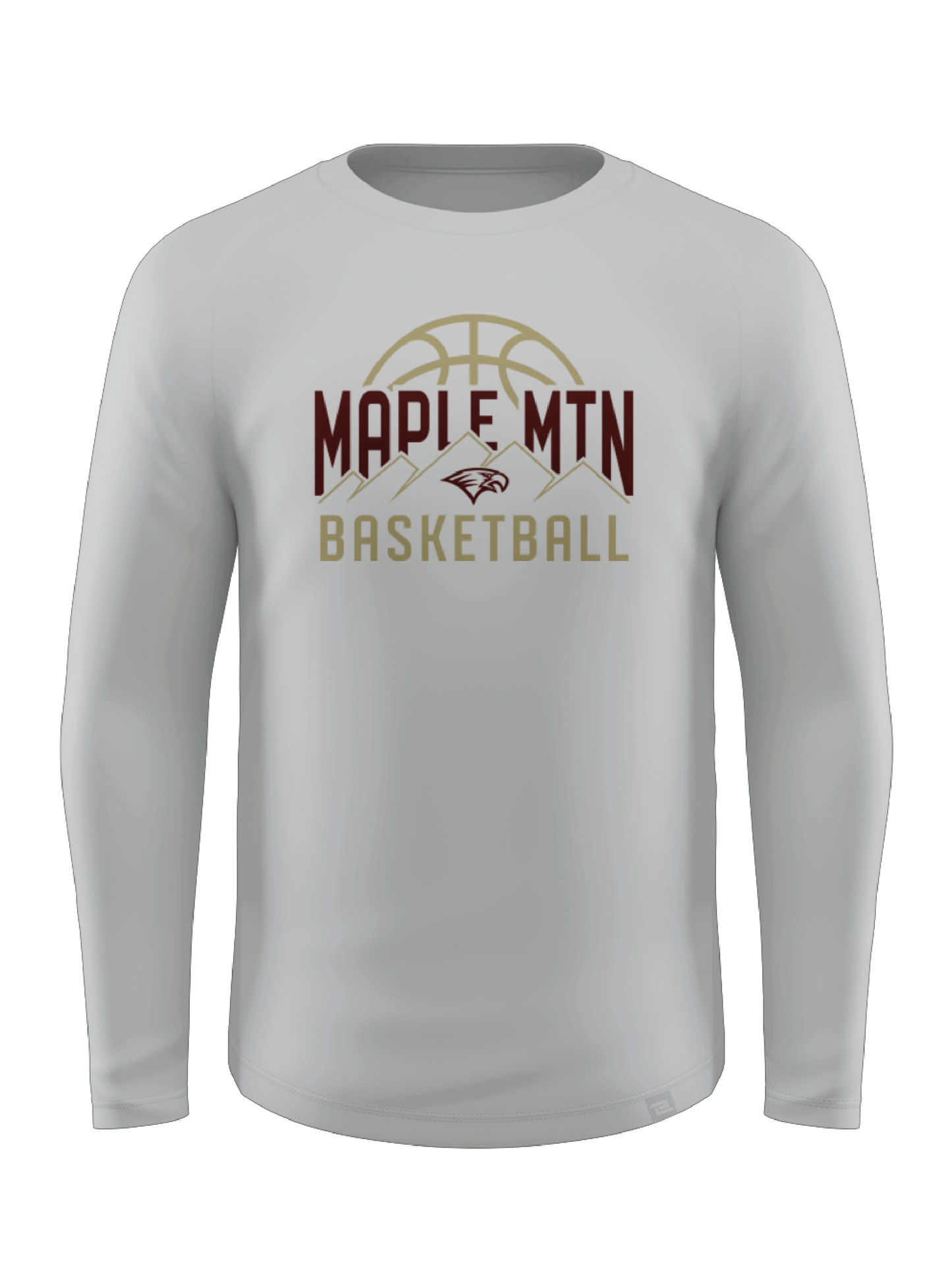 Raglan Long Sleeve Tee White