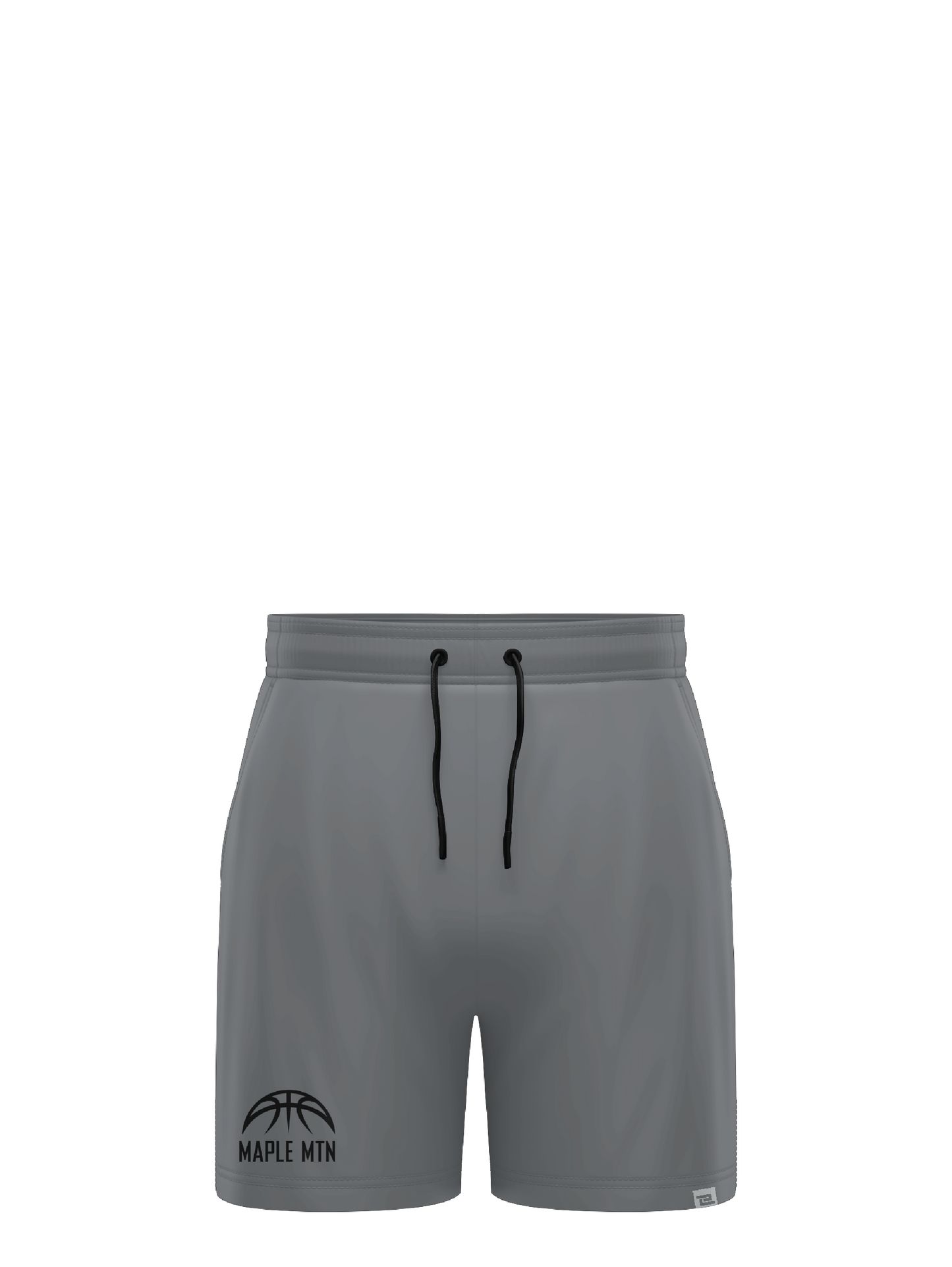 Training Shorts w Pockets Detroit Gray