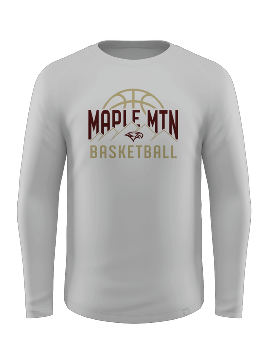 Raglan Long Sleeve Tee White