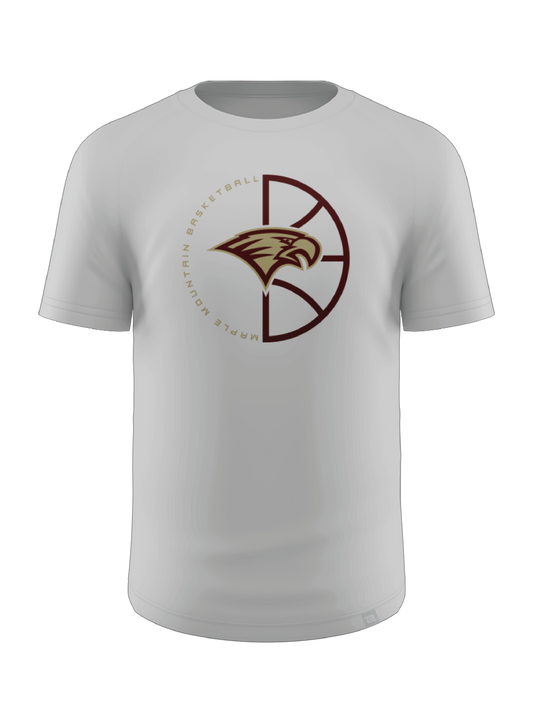 Raglan Short Sleeve Tee White