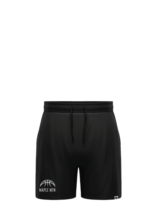 Training Shorts w Pockets Black 1