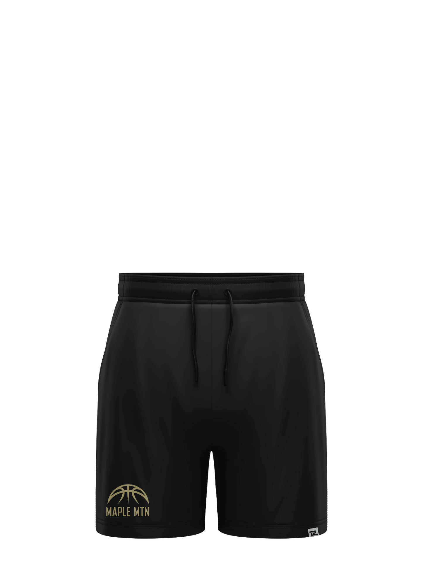 Training Shorts w Pockets Black 2