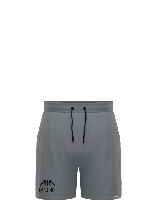 Training Shorts w Pockets Detroit Gray