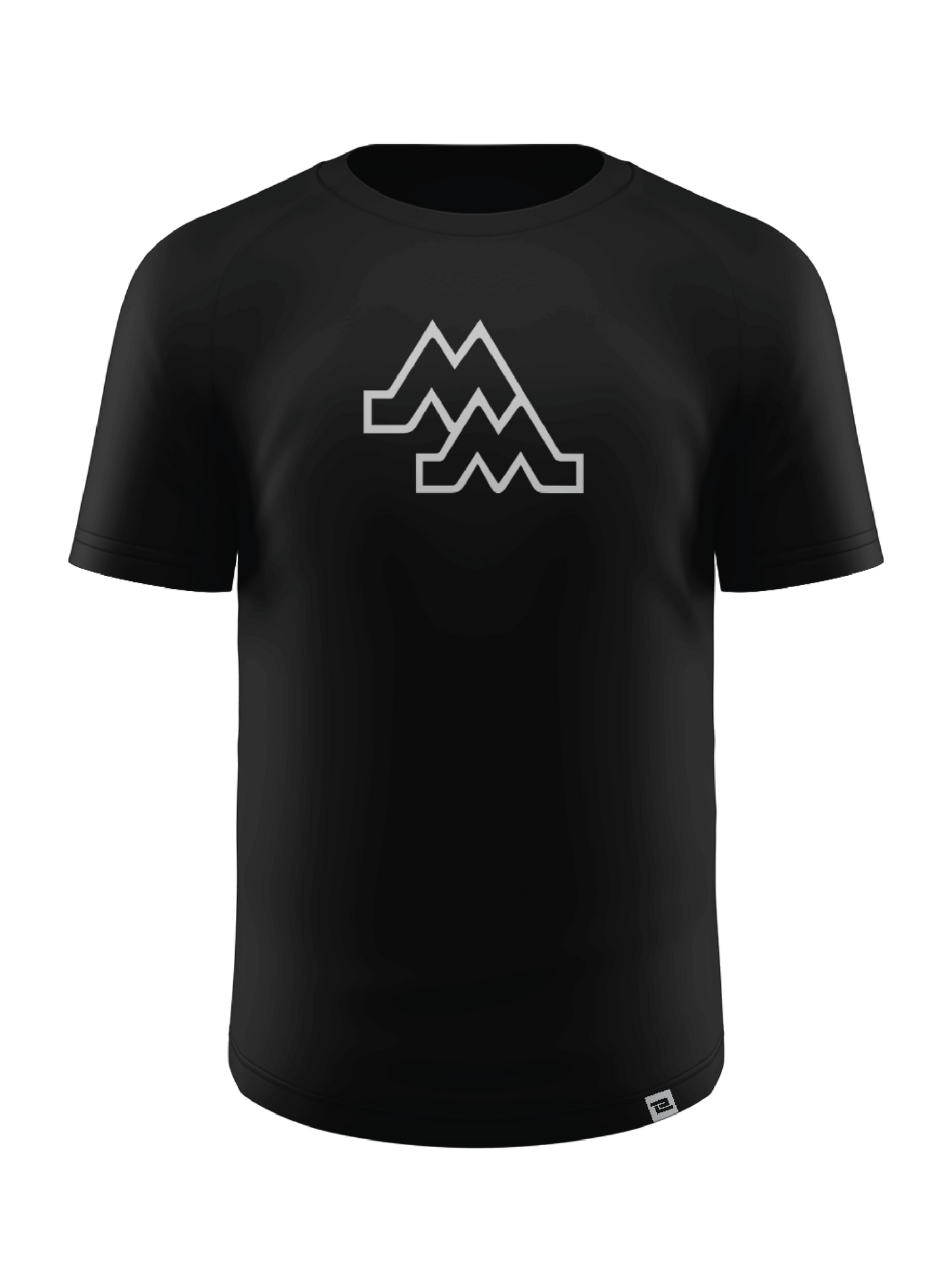 Raglan Short Sleeve Tee Black GBB