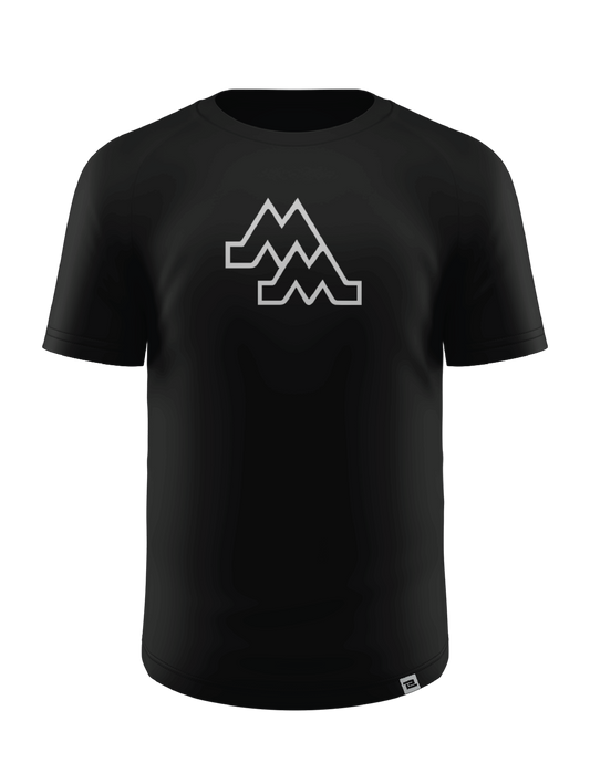 Raglan Short Sleeve Tee Black GBB