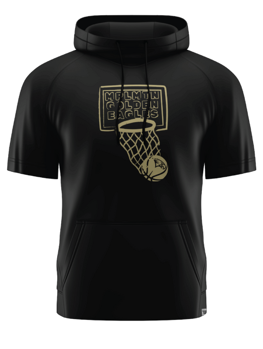 Scuba Hoodie Short Sleeve Black GBB