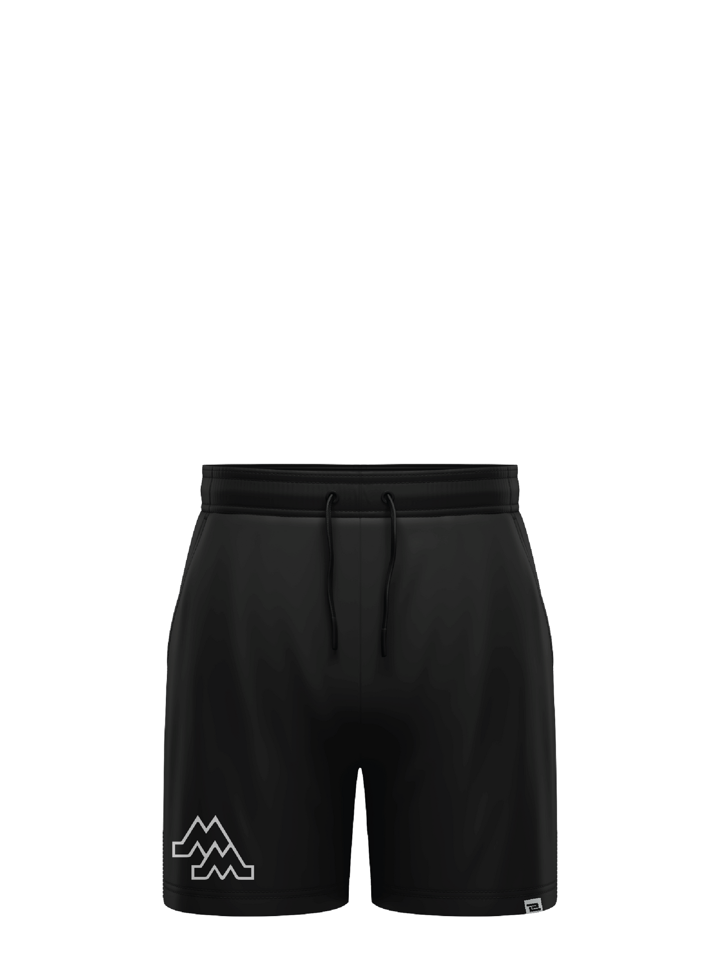 Training Shorts w Pockets Black 1 GBB