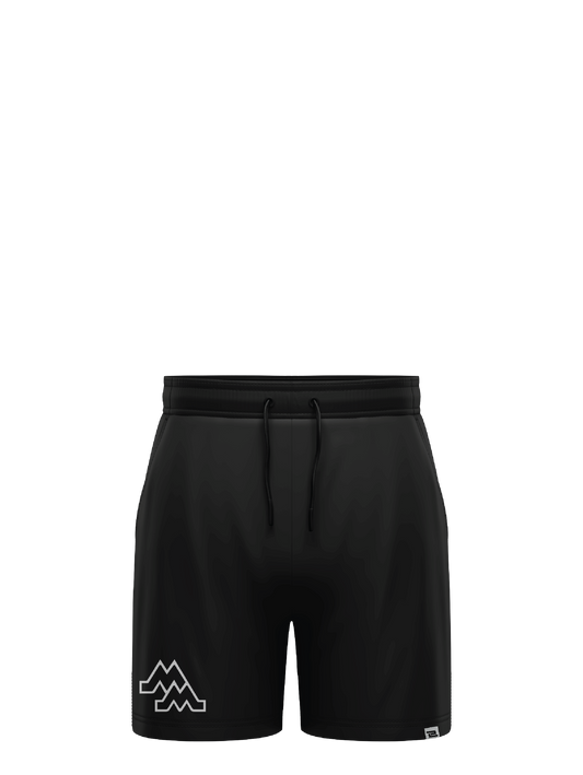 Training Shorts w Pockets Black 1 GBB