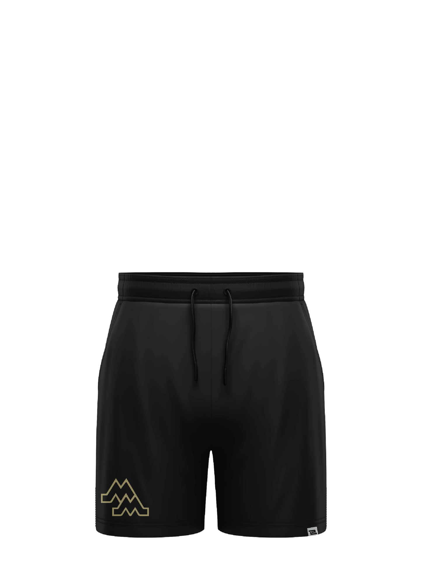 Training Shorts w Pockets Black 2 GBB