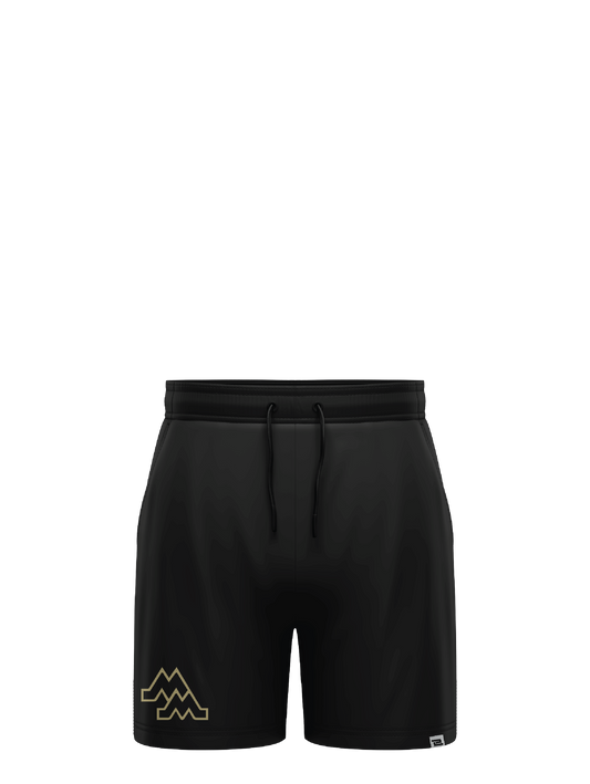 Training Shorts w Pockets Black 2 GBB