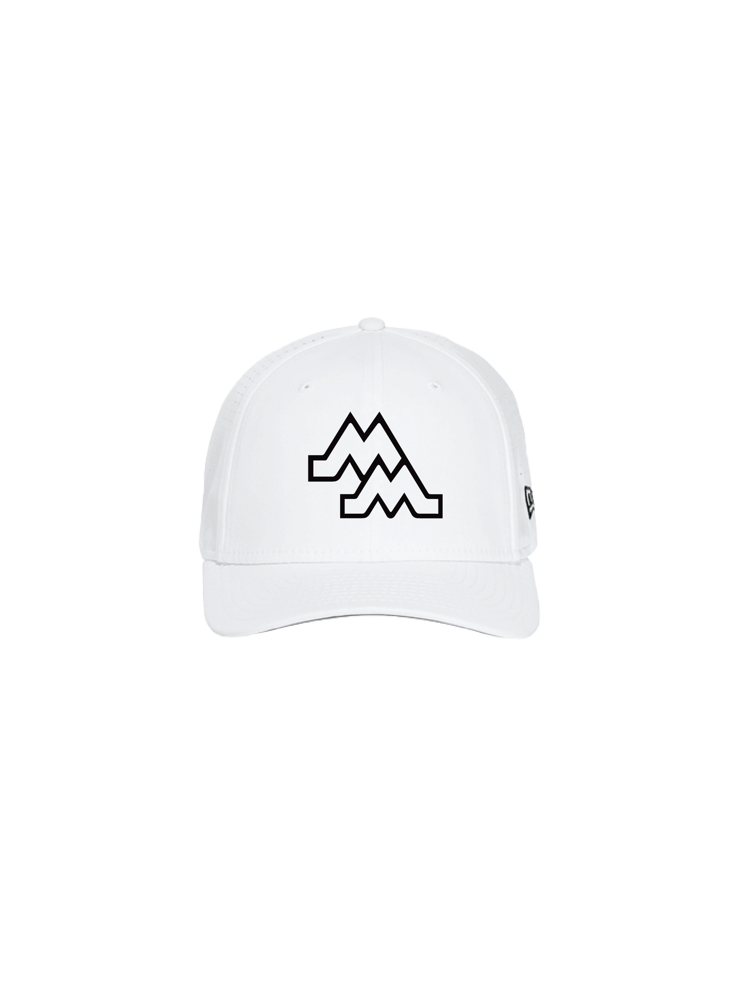 Perforated Snapback Hat White GBB
