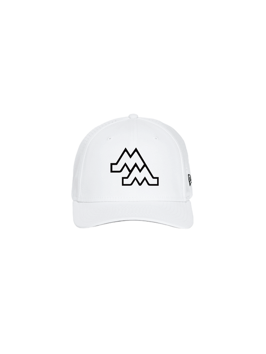 Perforated Snapback Hat White GBB